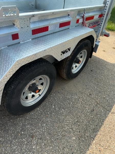 New 2026 N&N 82X12 5 TON WITH COMBO GATES AND HYDRAULIC JACK