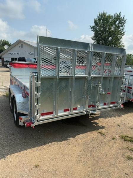 New 2026 N&N 82X12 5 TON WITH COMBO GATES AND HYDRAULIC JACK