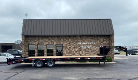 New 2026 Golden Trailers 25+5 10K Gooseneck Flatbed Trailer