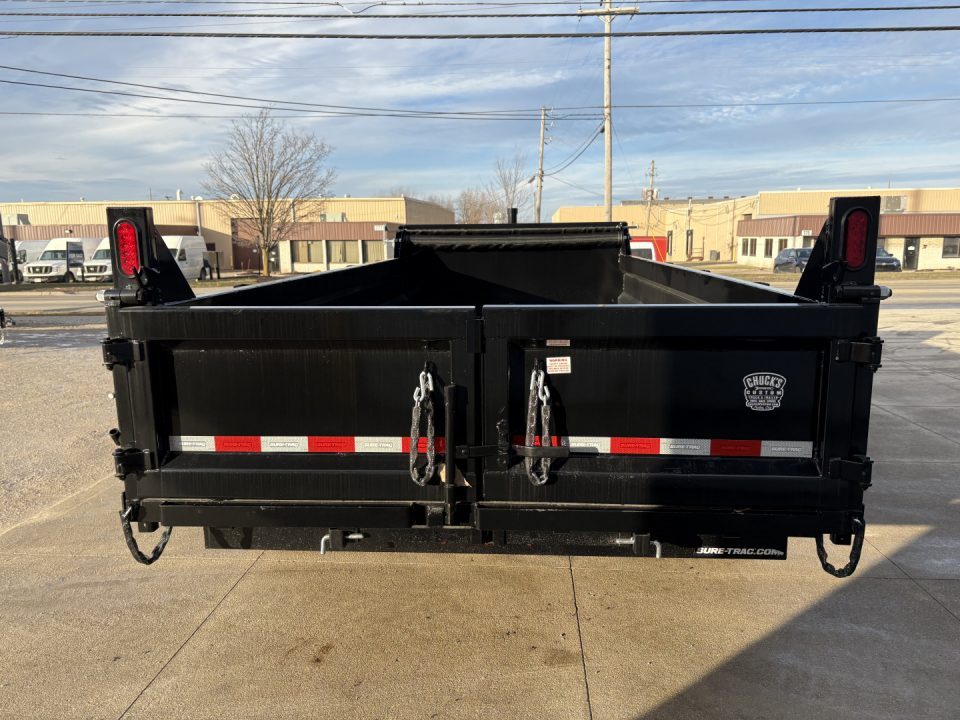New 2026 Sure-Trac 82 IN x 16 HD Low Profile Dump Trailer 14K Telescopic Dump Trailer