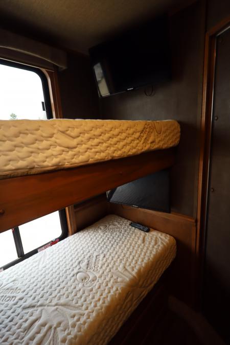 Used 2018 Merhow Trailers 4 Place LQ Bunk Horse Trailer