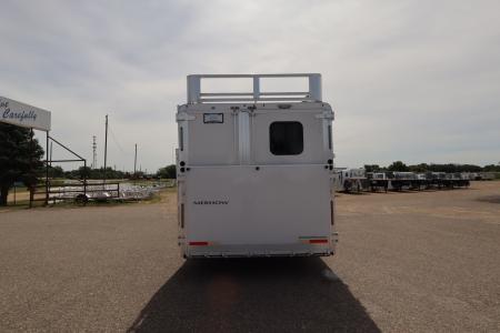 Used 2018 Merhow Trailers 4 Place LQ Bunk Horse Trailer