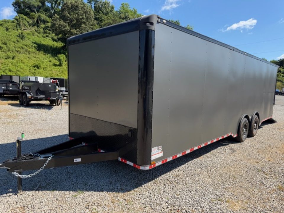 New Outlaw Light Race 8.5x28 12k Charcoal/Black Trim PKG W/ Front Cabinets