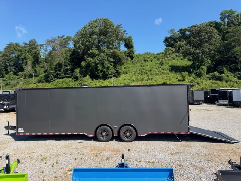 New Outlaw Light Race 8.5x28 12k Charcoal/Black Trim PKG W/ Front Cabinets