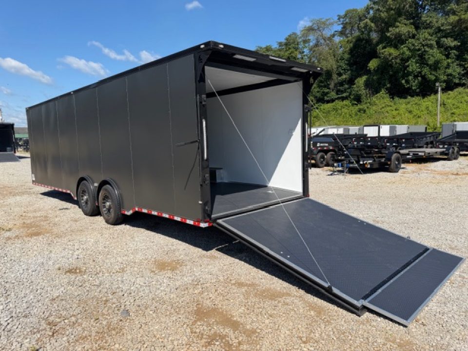 New Outlaw Light Race 8.5x28 12k Charcoal/Black Trim PKG W/ Front Cabinets