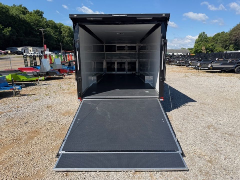 New Outlaw Light Race 8.5x28 12k Charcoal/Black Trim PKG W/ Front Cabinets