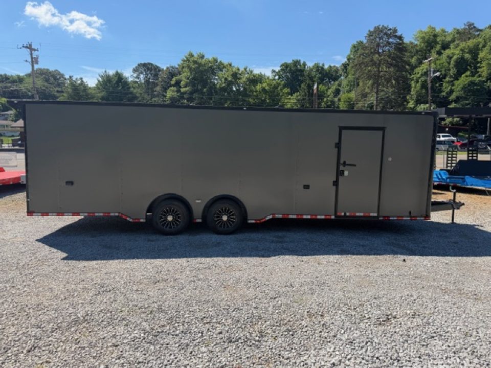 New Outlaw Light Race 8.5x28 12k Charcoal/Black Trim PKG W/ Front Cabinets