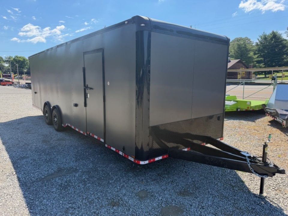 New Outlaw Light Race 8.5x28 12k Charcoal/Black Trim PKG W/ Front Cabinets