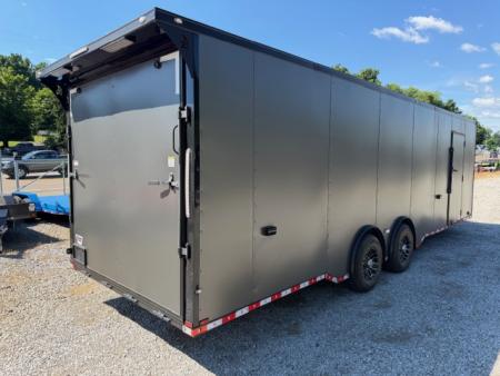 New Outlaw Light Race 8.5x28 12k Charcoal/Black Trim PKG W/ Front Cabinets