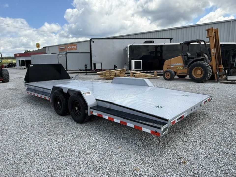 New Load Trail Sport Hauler 83x22- Bomber Gray Black-Out PKG