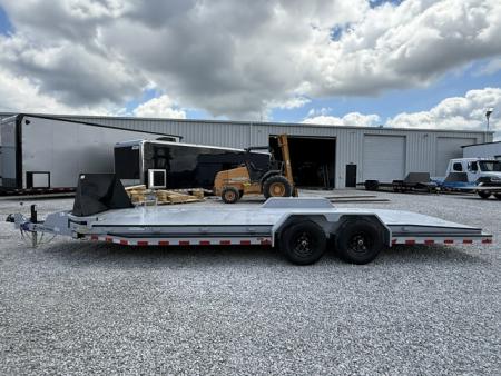 New Load Trail Sport Hauler 83x22- Bomber Gray Black-Out PKG