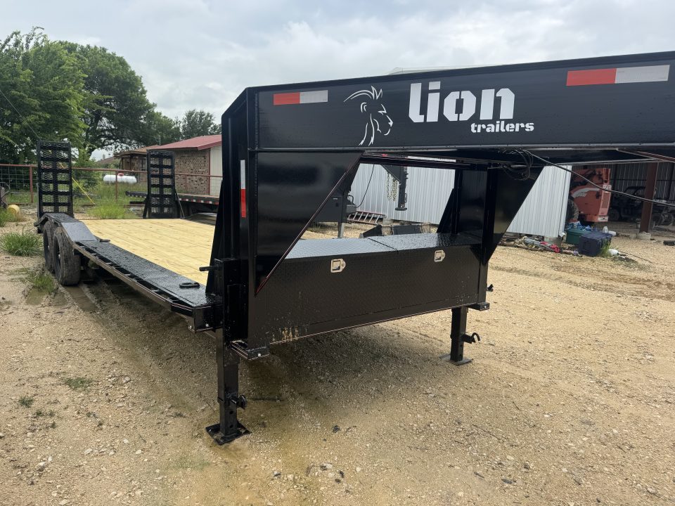 New 2026 Lion Trailers 24GNDOCH-1335 Flatbed Trailer