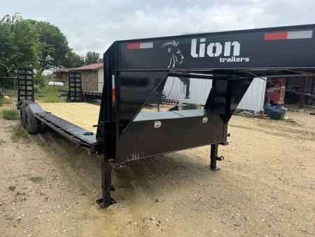 New 2026 Lion Trailers 24GNDOCH-1335 Flatbed Trailer