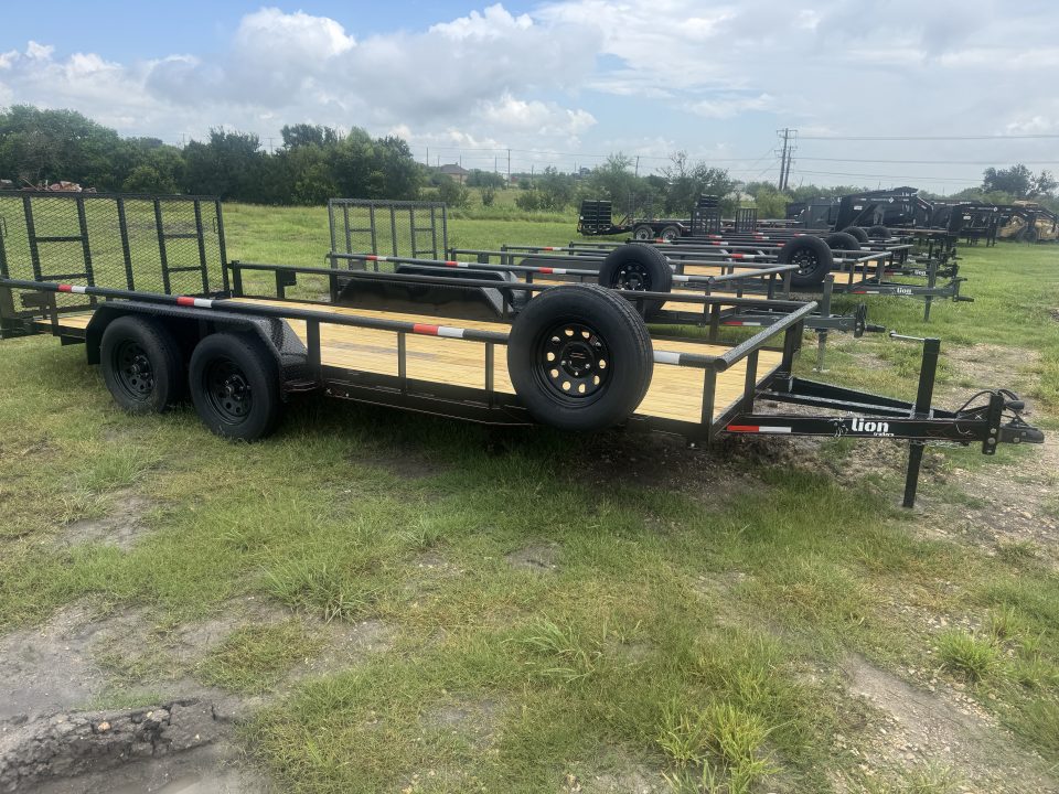 New 2026 Lion Trailers 18PT-1332 Utility Trailer