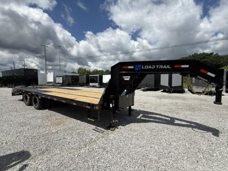 New Load Trail Gooseneck 102x25 24K Low Pro- Black