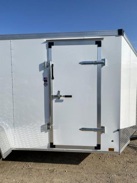 New 2026 Stealth Trailers 6X12 WHITE W RAMP 3K Cargo / Enclosed Trailer
