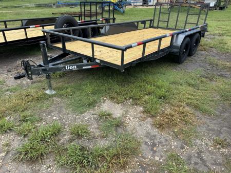 New 2026 Lion Trailers 16PT-1331 Utility Trailer