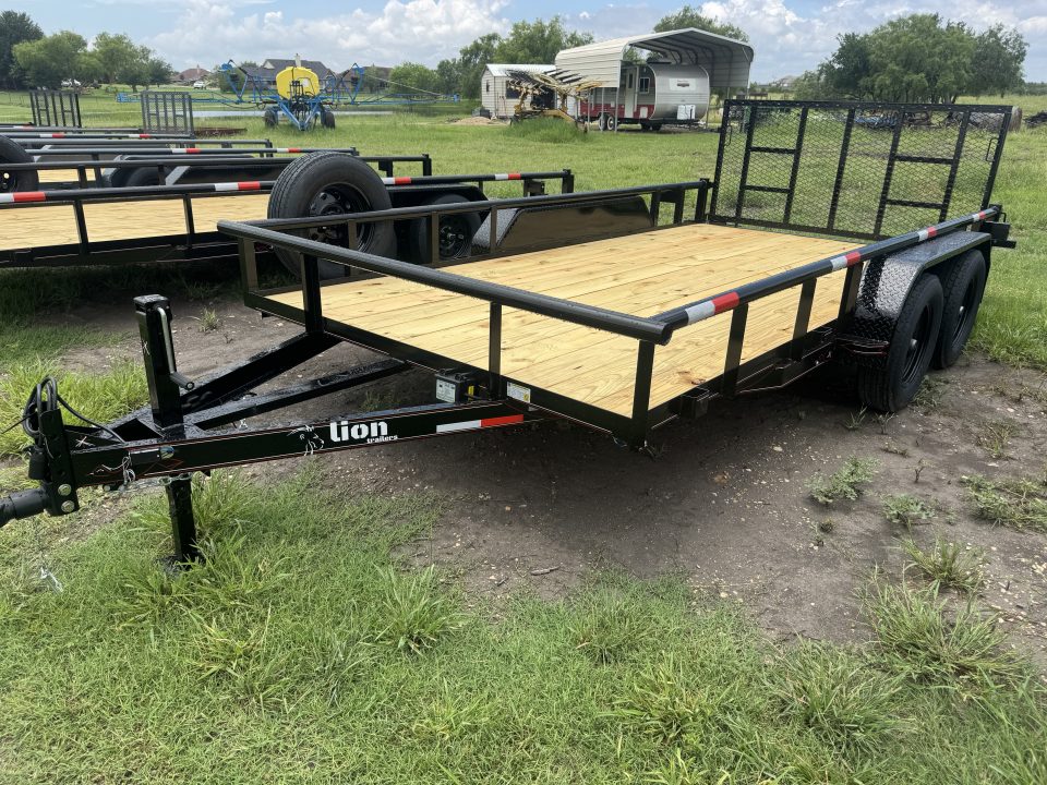New 2026 Lion Trailers 14PT-1329 Utility Trailer