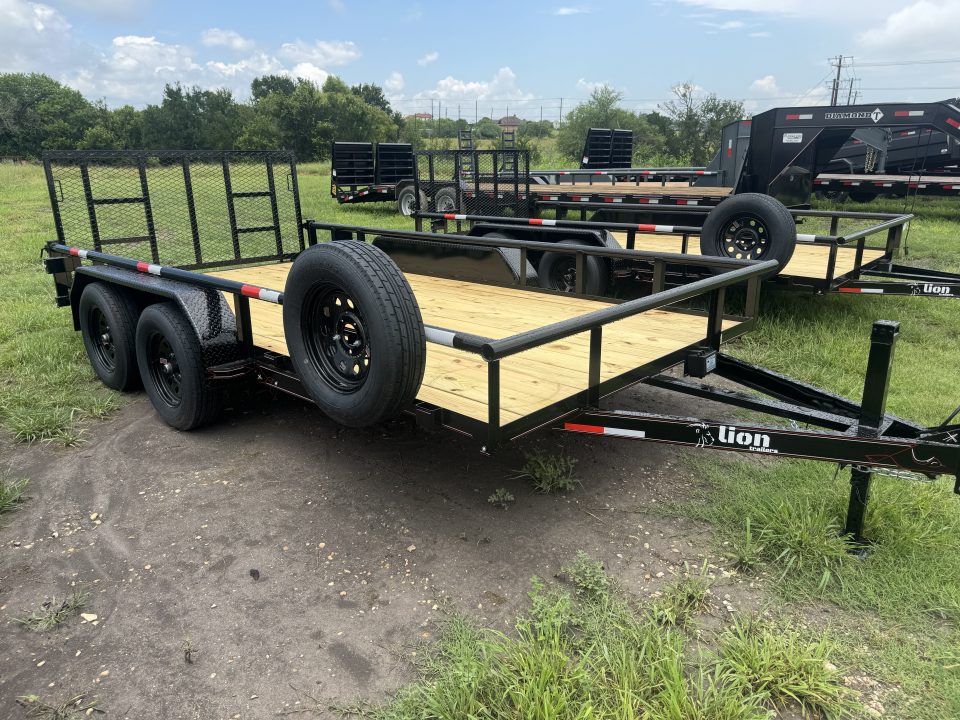 New 2026 Lion Trailers 14PT-1329 Utility Trailer