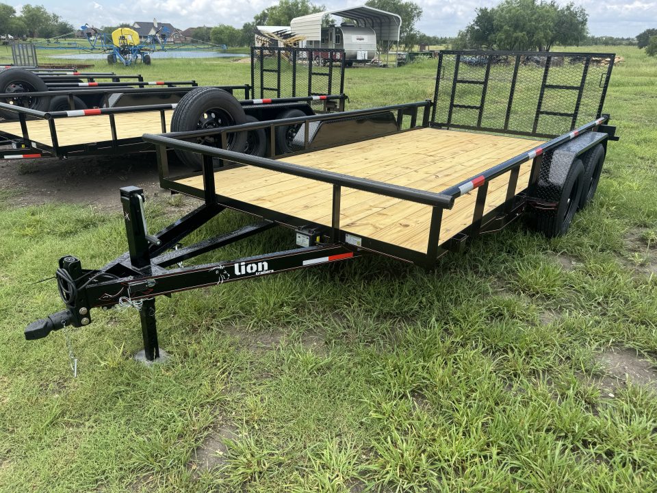New 2026 Lion Trailers 14PT-1328 Utility Trailer