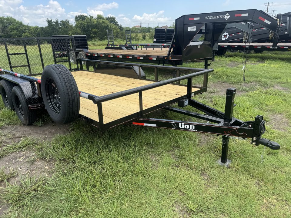 New 2026 Lion Trailers 14PT-1328 Utility Trailer