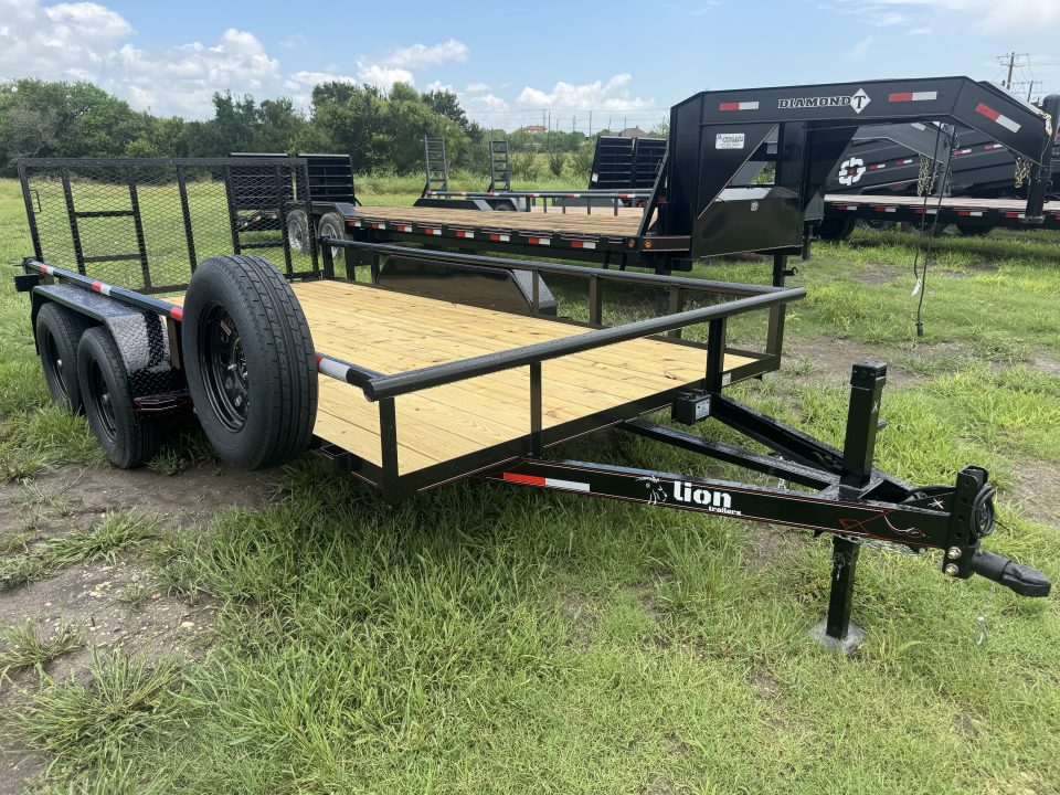 New 2026 Lion Trailers 14PT-1328 Utility Trailer