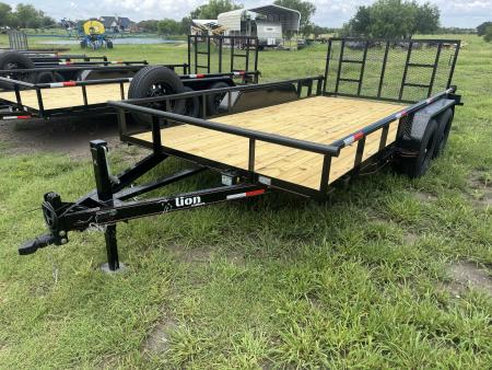New 2026 Lion Trailers 14PT-1328 Utility Trailer