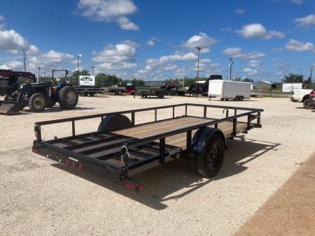 New 2026 Top Hat DSP 14' x 77" Utility Trailer