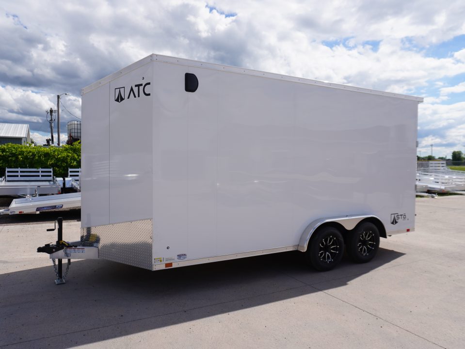 New 2027 ATC STO400 7.5x16ft Enclosed Trailer