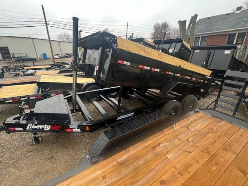 New 2026 Liberty 83x14 14K Telescopic Dump Trailer