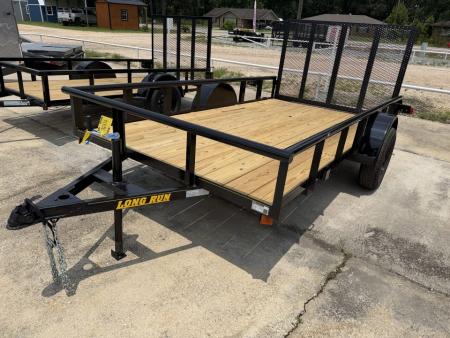 New 2026 Long Run Trailers 76"x12' Pipetop Utility Trailer
