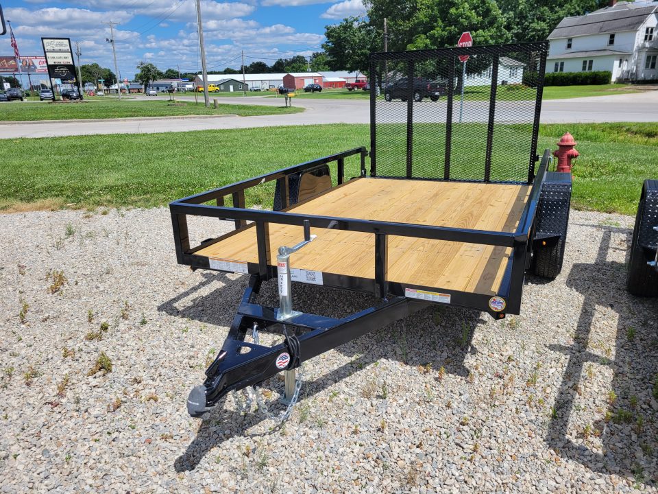 New 2026 Sure-Trac 6x10 Tube Top Utility 3k Trailer