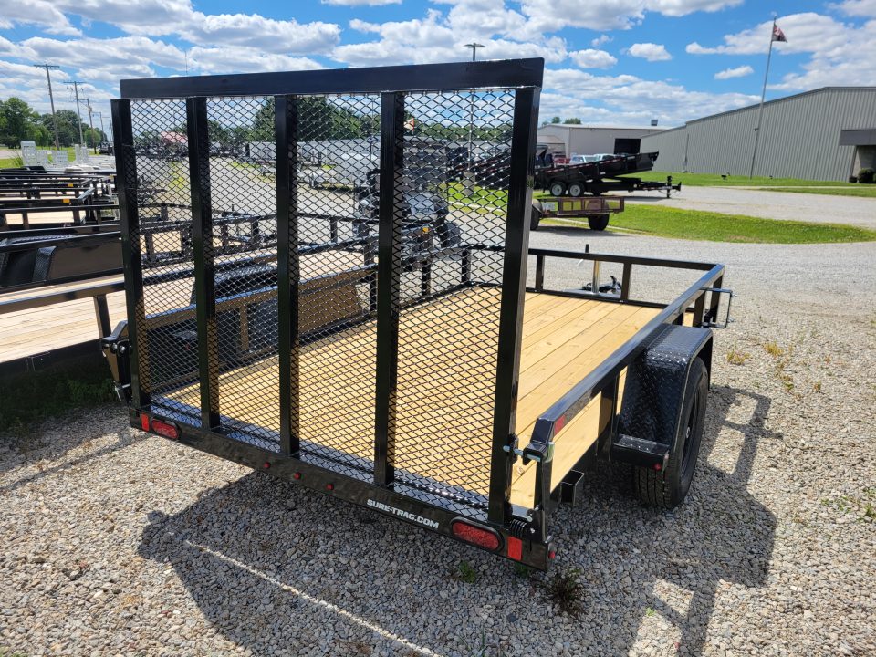 New 2026 Sure-Trac 6x10 Tube Top Utility 3k Trailer