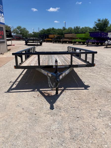 New 2026 Top Hat DSP 14' x 77" Utility Trailer