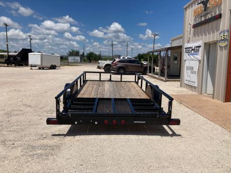 New 2026 Top Hat DSP 14' x 77" Utility Trailer