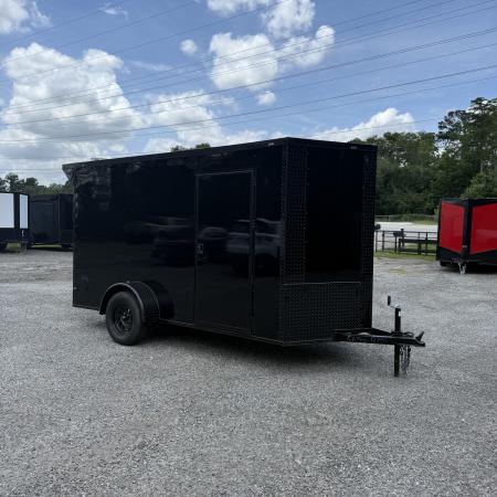 New 2026 J&C Suppliers 6X12SA Cargo / Enclosed Trailer