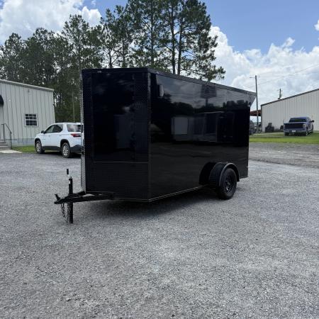New 2026 J&C Suppliers 6X12SA Cargo / Enclosed Trailer