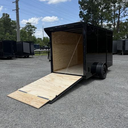 New 2026 J&C Suppliers 6X12SA Cargo / Enclosed Trailer