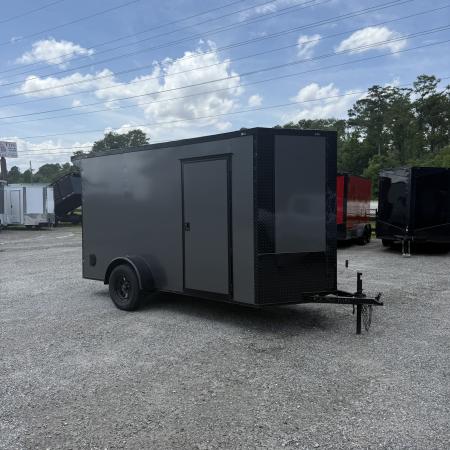 New 2026 J&C Suppliers 6X12SA Cargo / Enclosed Trailer
