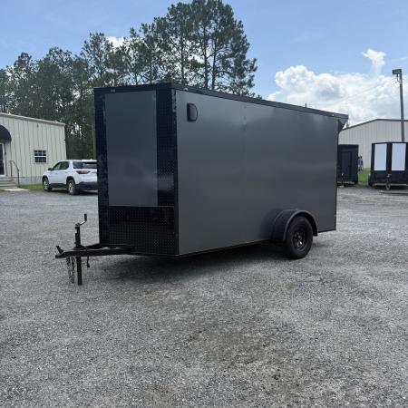 New 2026 J&C Suppliers 6X12SA Cargo / Enclosed Trailer