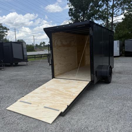 New 2026 J&C Suppliers 6X12SA Cargo / Enclosed Trailer