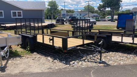 New 2027 Quality Steel and Aluminum 7x16 Utility Trailer