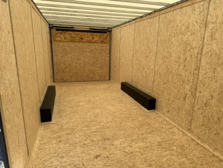 New 2026 Formula Blackout 8.5'x24' 10k Flat Top V-Nose Enclosed Cargo Trailer