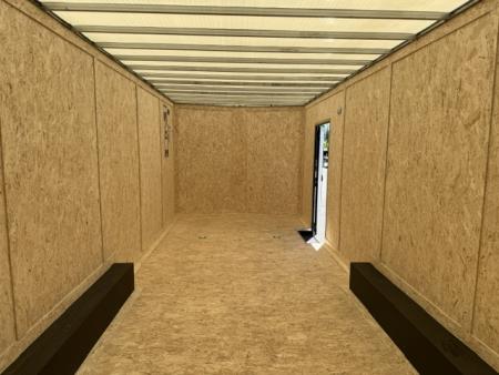 New 2026 Formula Blackout 8.5'x24' 10k Flat Top V-Nose Enclosed Cargo Trailer