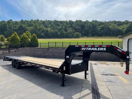 New PJ 30' Low-Pro Gooseneck w/Monster Ramps
