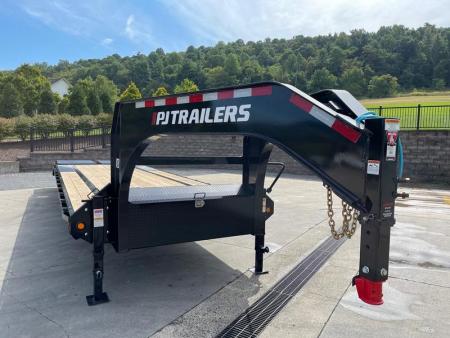 New PJ 30' Low-Pro Gooseneck w/Monster Ramps
