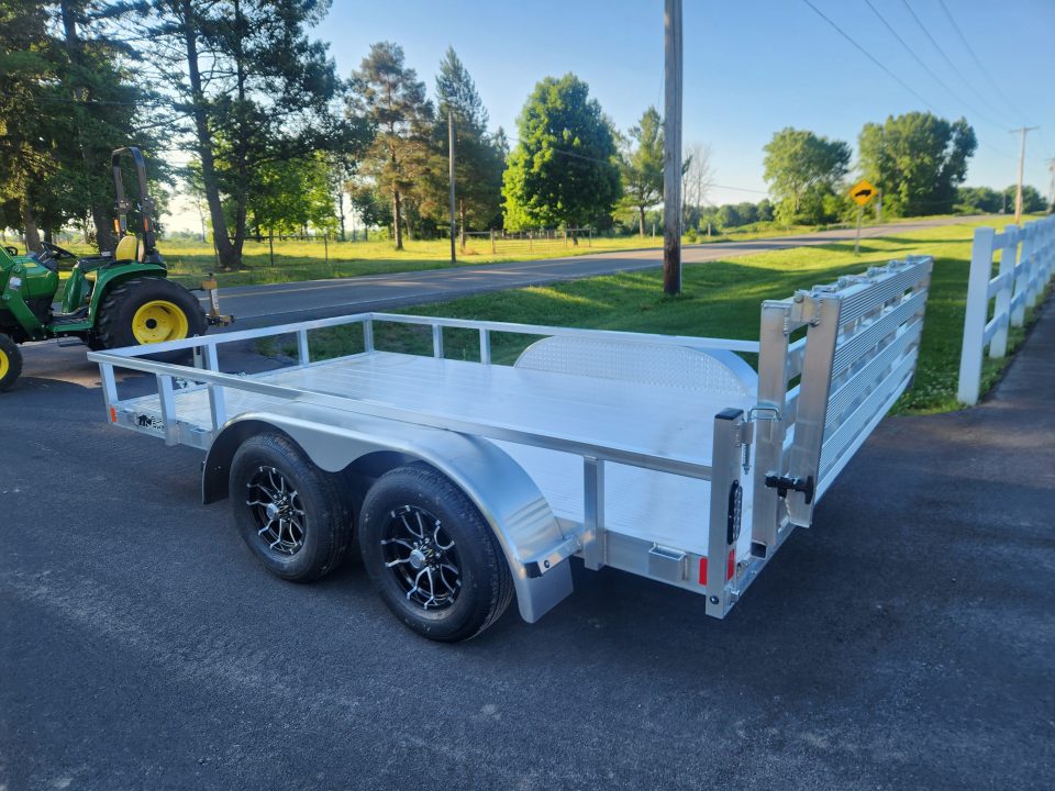 New 2026 Black Rhino LST712A Utility Trailer