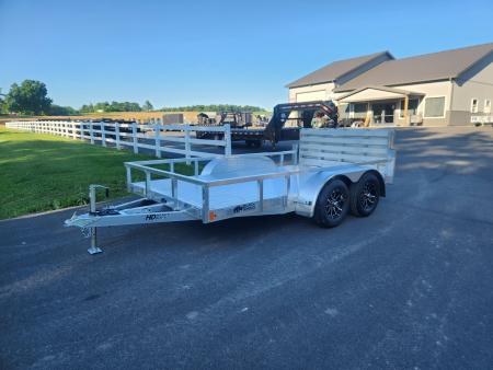 New 2026 Black Rhino LST712A Utility Trailer