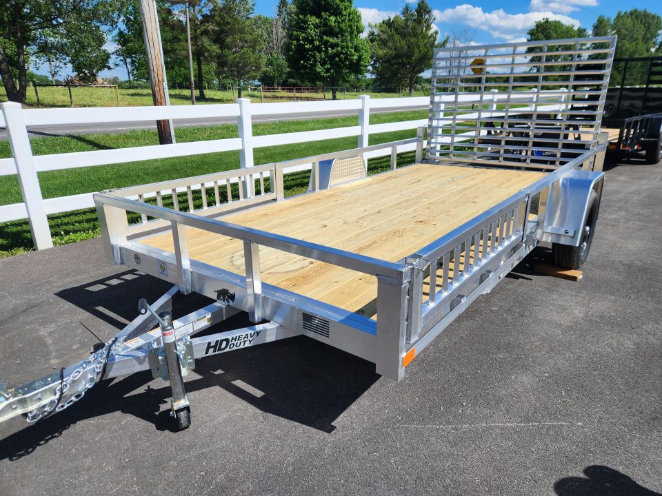 New 2026 Black Rhino EXS714 Utility Trailer