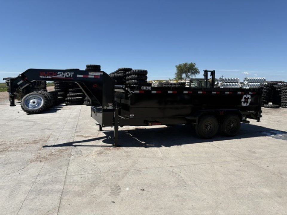 New 2026 Buckshot MFG 2026 Buckshot GTI316 Gooseneck Dump Dump Trailer